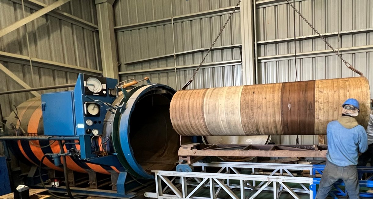 Curado en autoclave