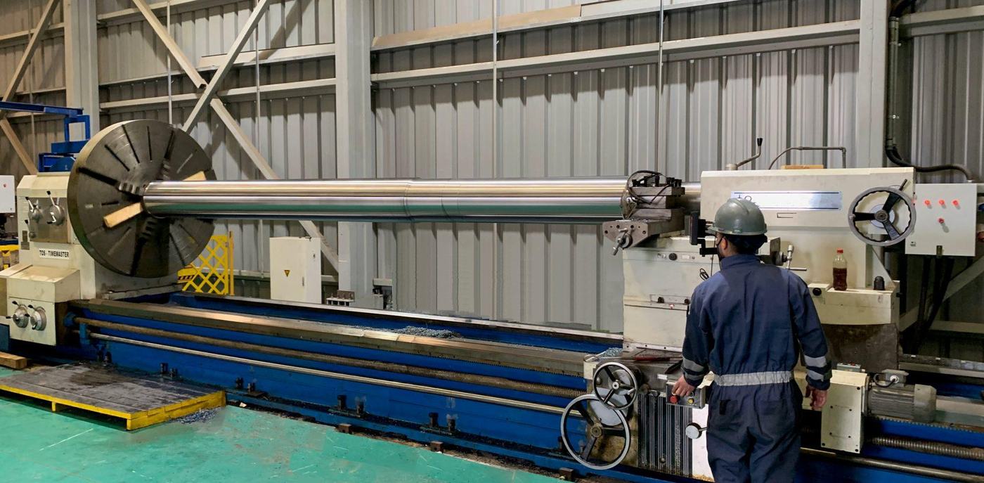 Mecanizado en torno de gran capacidad
