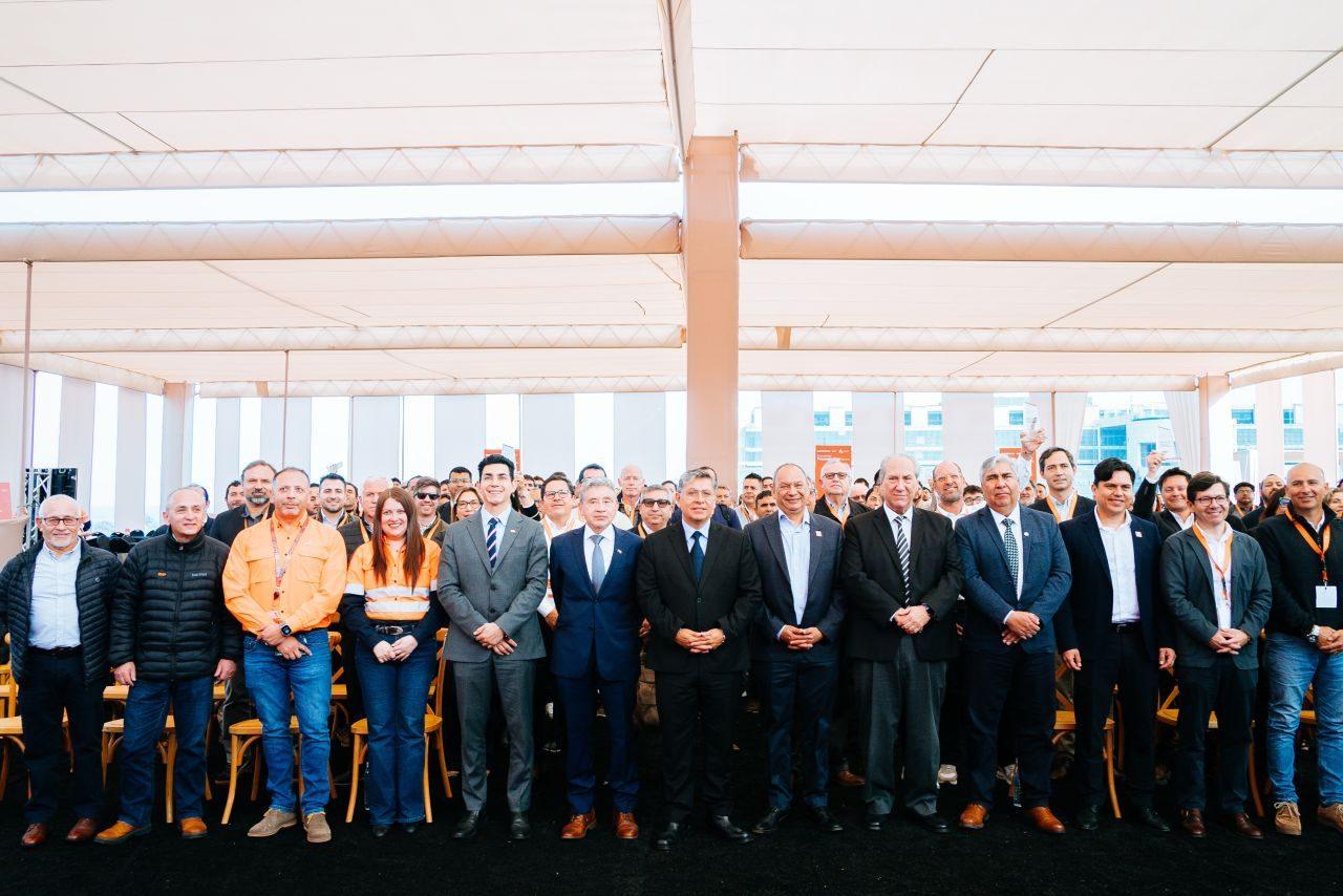 Fotografía grupal de las empresas distinguidas